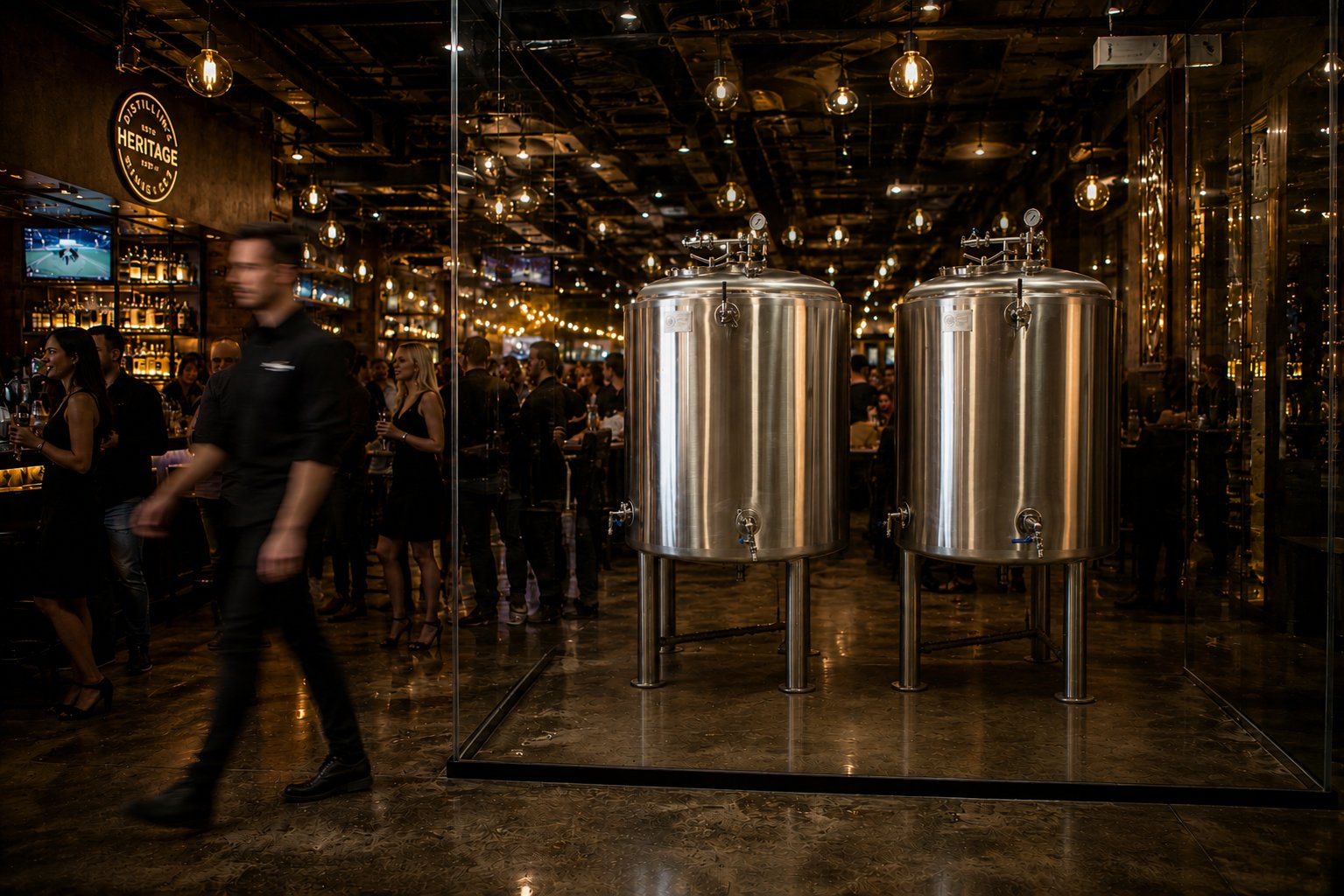 Polished two-tank EZBrew install